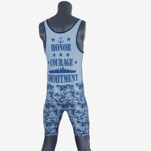 Navy - Men's Singlet - Image 18