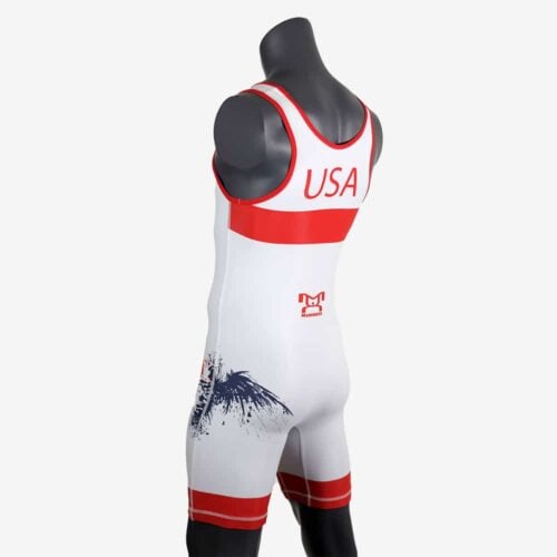 MyHouse USA Freestyle - White Singlet - Image 28