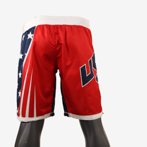 Red USA  Fully Sublimated Fight Shorts - Image 19