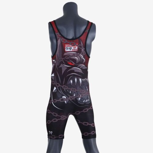 Beware of Dog MyHOUSE Singlet - Red - Image 21