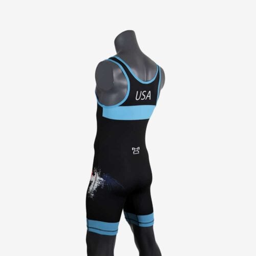 MyHOUSE USA Freestyle - Black Singlet - Image 16
