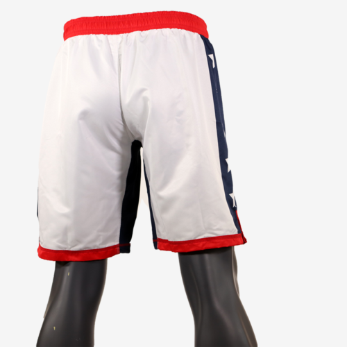 USA White Fully Sublimated Shorts with Stars - Image 16