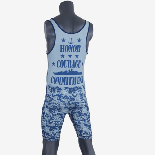 Navy - Men's Singlet - Image 16