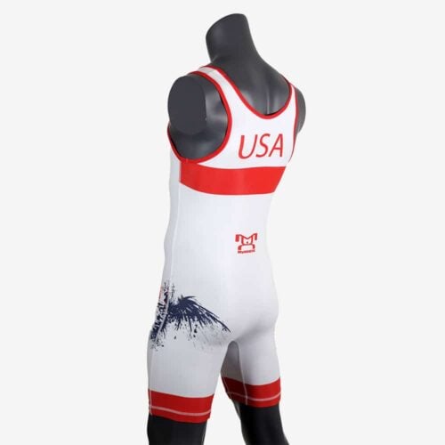 MyHouse USA Freestyle - White Singlet - Image 26