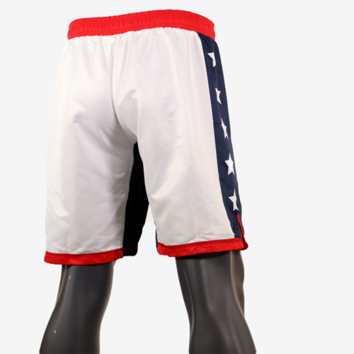 USA White Fully Sublimated Shorts with Stars - Image 15