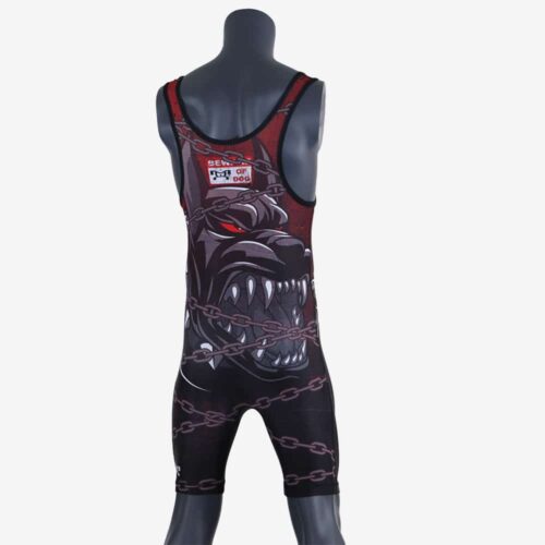 Beware of Dog MyHOUSE Singlet - Red - Image 19