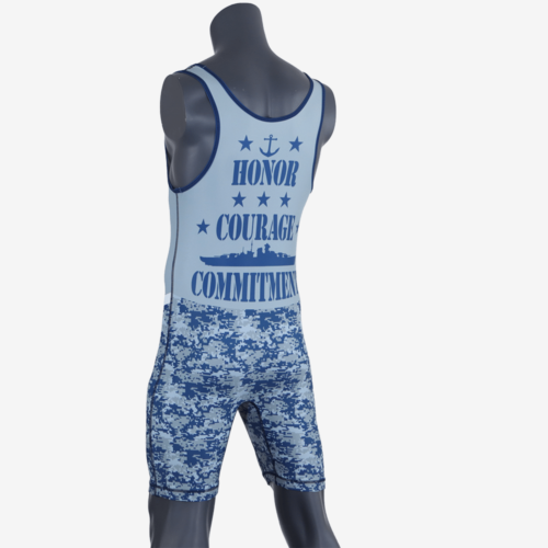 Navy - Men's Singlet - Image 15