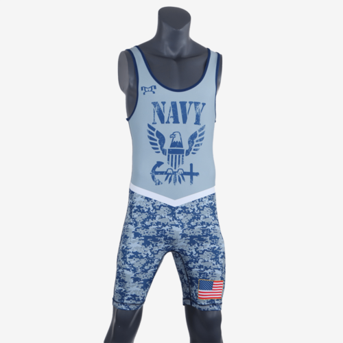Navy - Men's Singlet - Image 32