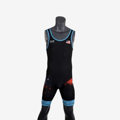 MyHOUSE USA Freestyle - Black Singlet - Image 31