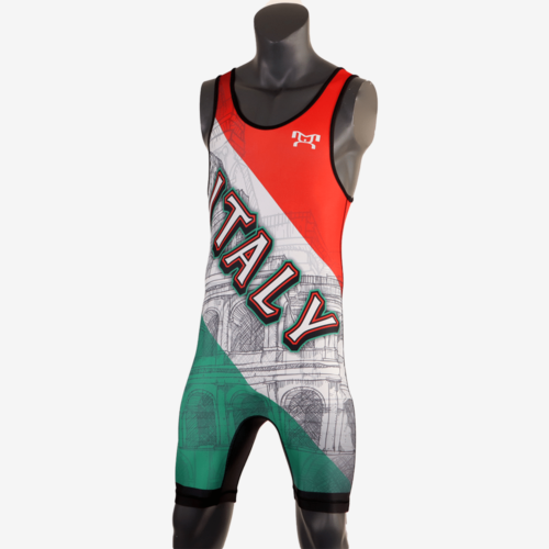 Colosseum - Italy Wrestling Singlet - Image 35