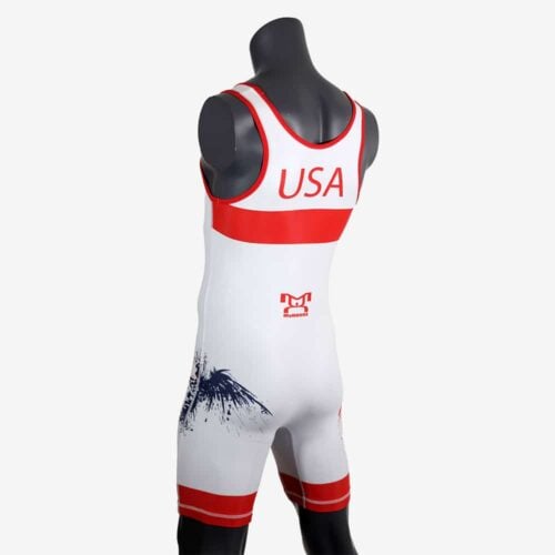 MyHouse USA Freestyle - White Singlet - Image 25