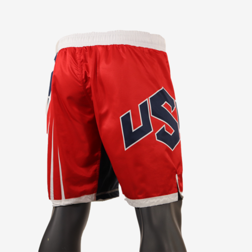 Red USA  Fully Sublimated Fight Shorts - Image 16
