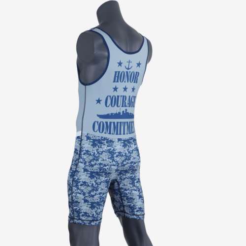 Navy - Men's Singlet - Image 14