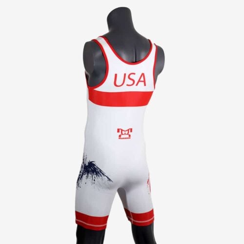 MyHouse USA Freestyle - White Singlet - Image 24
