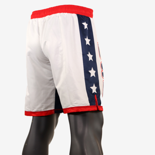 USA White Fully Sublimated Shorts with Stars - Image 13