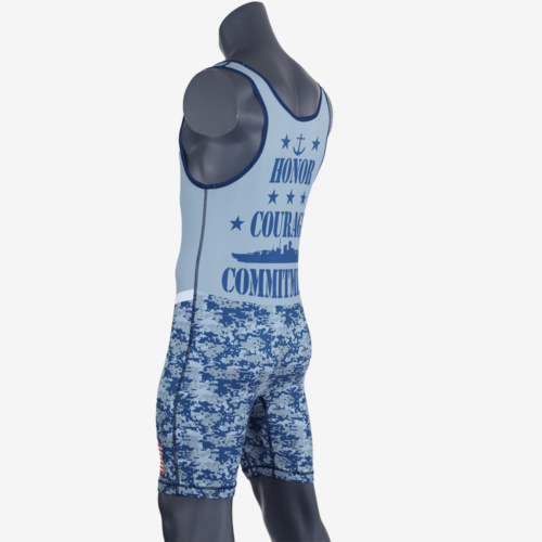 Navy - Men's Singlet - Image 13