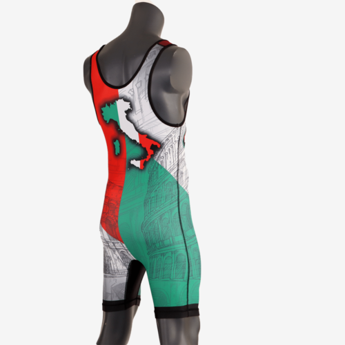 Colosseum - Italy Wrestling Singlet - Image 16