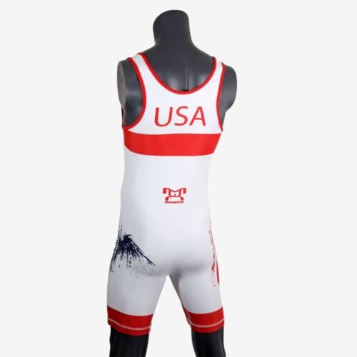 MyHouse USA Freestyle - White Singlet - Image 23