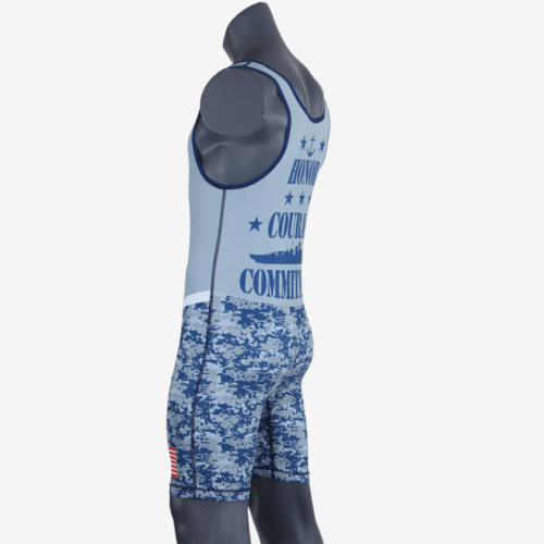 Navy - Men's Singlet - Image 12