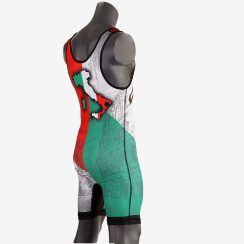 Colosseum - Italy Wrestling Singlet - Image 15