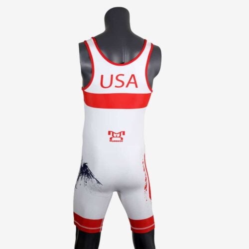 MyHouse USA Freestyle - White Singlet - Image 22