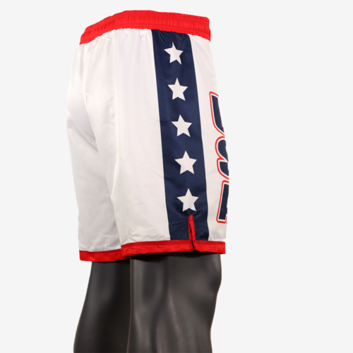 USA White Fully Sublimated Shorts with Stars - Image 11