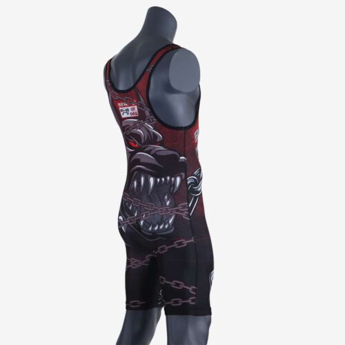 Beware of Dog MyHOUSE Singlet - Red - Image 15