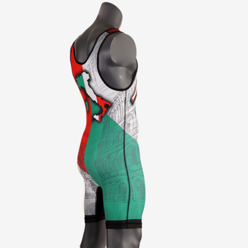 Colosseum - Italy Wrestling Singlet - Image 14