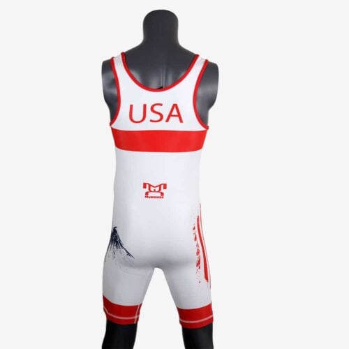 MyHouse USA Freestyle - White Singlet - Image 21