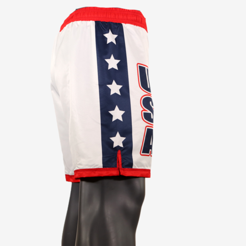 USA White Fully Sublimated Shorts with Stars - Image 10