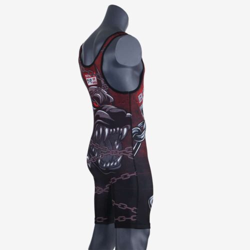 Beware of Dog MyHOUSE Singlet - Red - Image 14