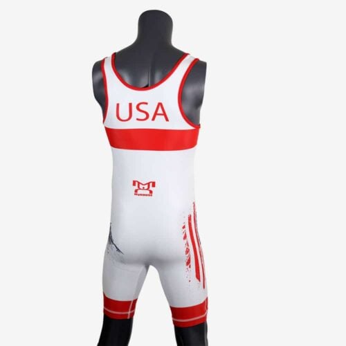 MyHouse USA Freestyle - White Singlet - Image 20