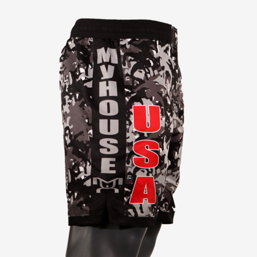 MyHOUSE USA "Wrestler Camo" Shorts - Night - Image 8