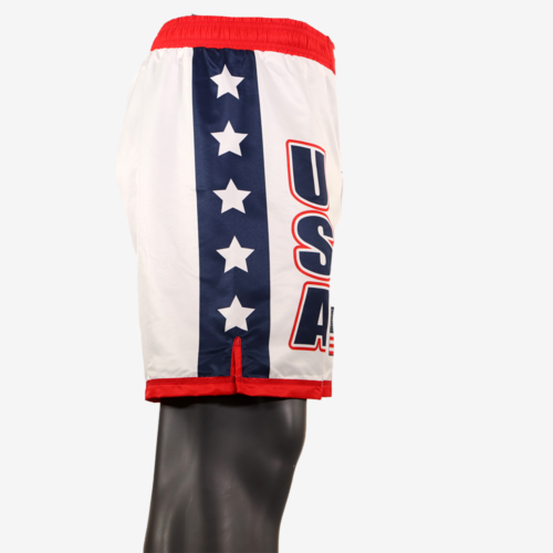 USA White Fully Sublimated Shorts with Stars - Image 9