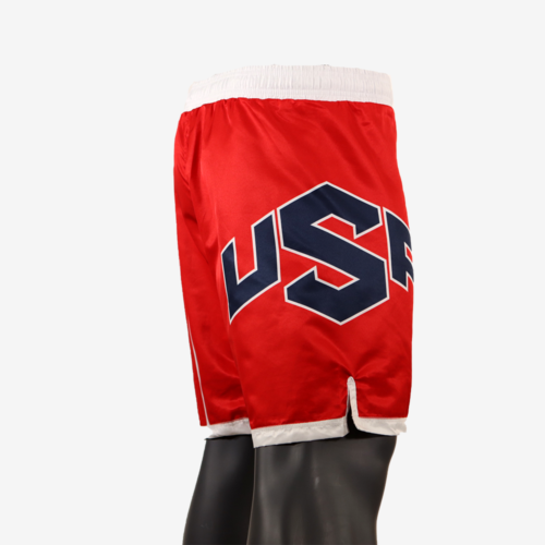 Red USA  Fully Sublimated Fight Shorts - Image 11