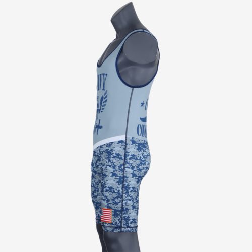 Navy - Men's Singlet - Image 9