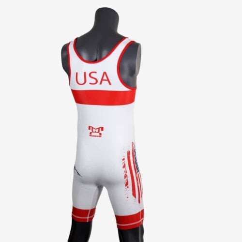 MyHouse USA Freestyle - White Singlet - Image 19