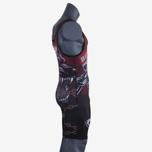 Beware of Dog MyHOUSE Singlet - Red - Image 12