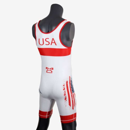 MyHouse USA Freestyle - White Singlet - Image 18