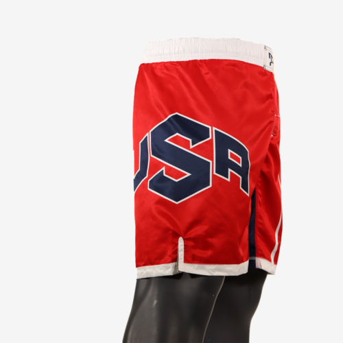 Red USA  Fully Sublimated Fight Shorts - Image 9