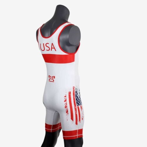 MyHouse USA Freestyle - White Singlet - Image 16