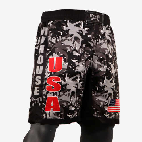MyHOUSE USA "Wrestler Camo" Shorts - Night - Image 4