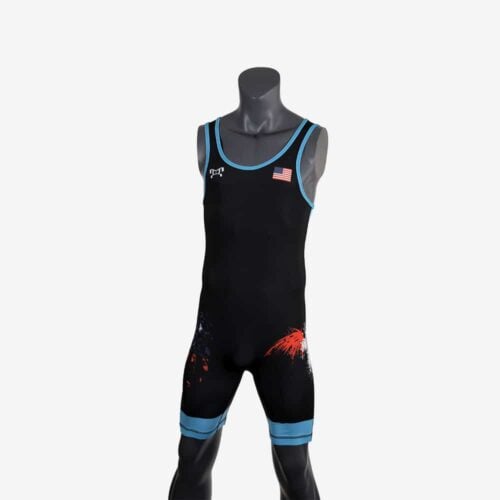 MyHOUSE USA Freestyle - Black Singlet - Image 4