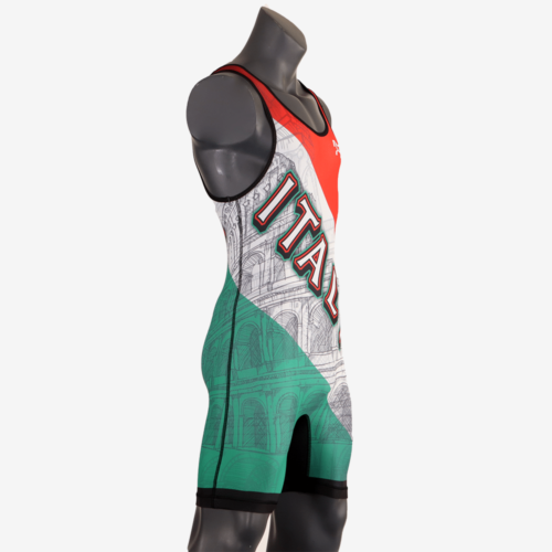 Colosseum - Italy Wrestling Singlet - Image 8