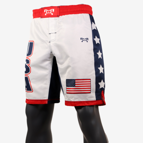 USA White Fully Sublimated Shorts with Stars - Image 31