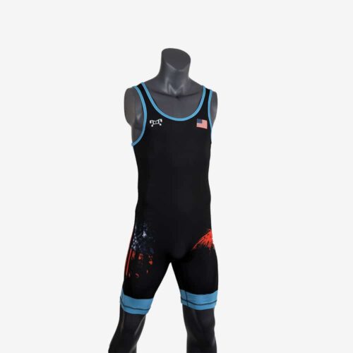 MyHOUSE USA Freestyle - Black Singlet - Image 30