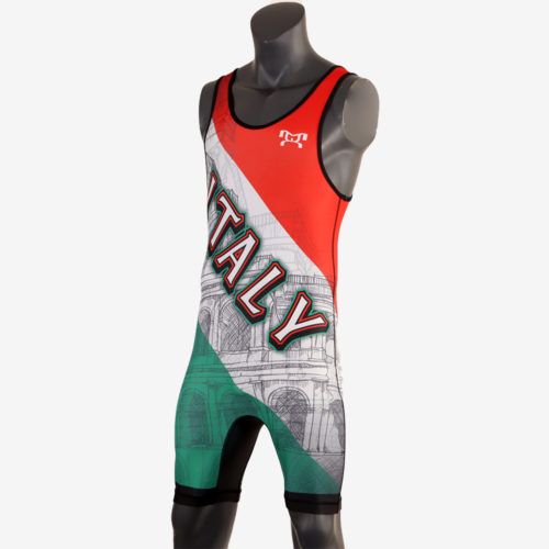Colosseum - Italy Wrestling Singlet - Image 34