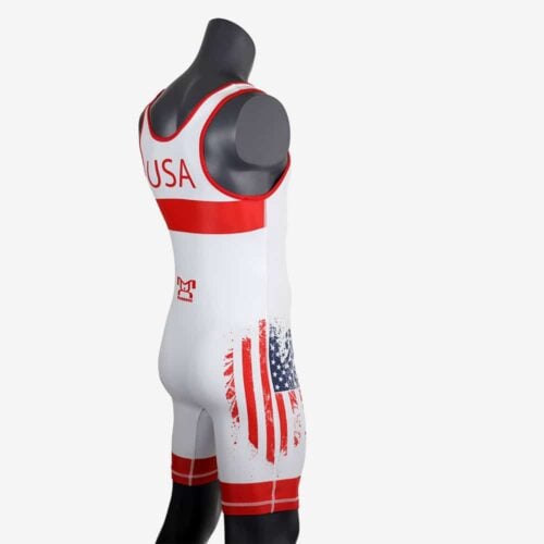 MyHouse USA Freestyle - White Singlet - Image 15