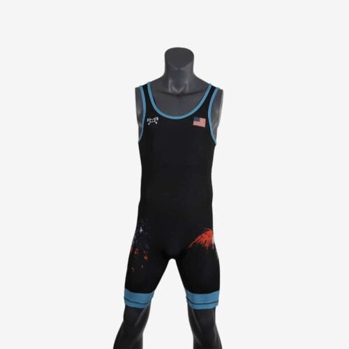 MyHOUSE USA Freestyle - Black Singlet - Image 3