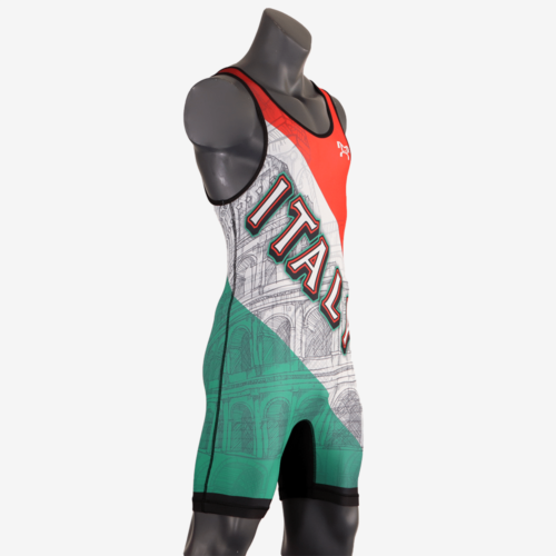 Colosseum - Italy Wrestling Singlet - Image 7